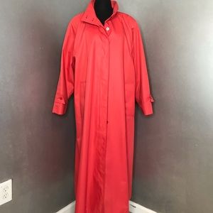 London Fog - Melon Swing Trench Coat Size 14 $80